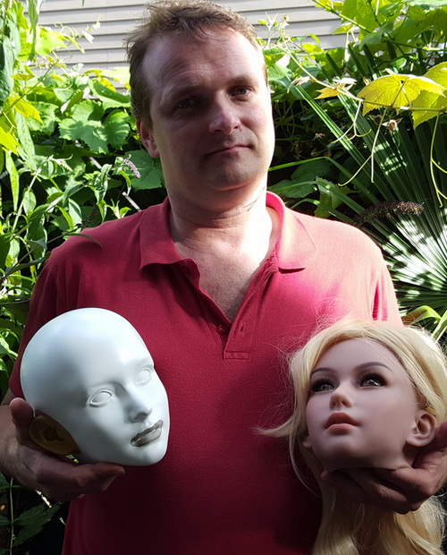Der optionale Zusatzkopf für Ihre TPE Lovedoll