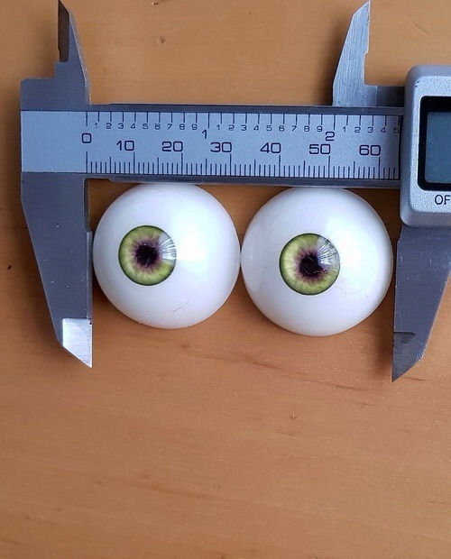 Augenfarbe Green Ersatzaugenpaar für Doll's Lounge Puppen, Spare Eyes for Lovedolls