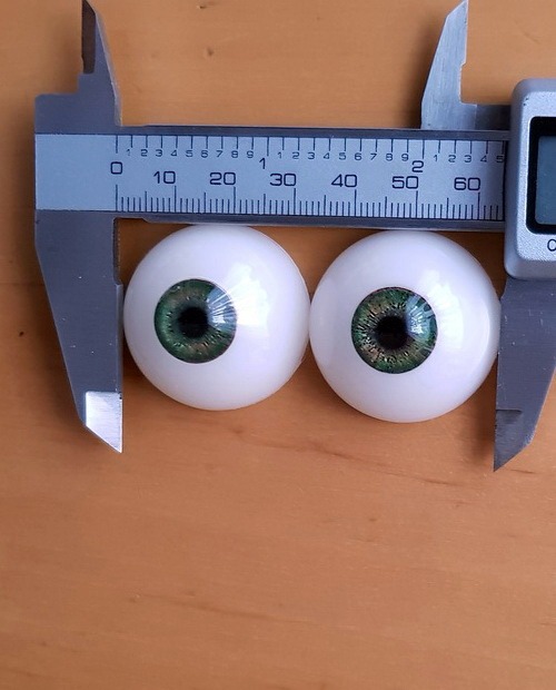 Augenfarbe Deep Forest Green Ersatzaugenpaar für Doll's Lounge Puppen, Spare Eyes for Lovedolls