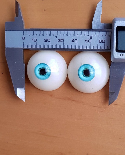 Augenfarbe Dark Sky Blue Ersatzaugenpaar für Doll's Lounge Puppen, Spare Eyes for Lovedolls