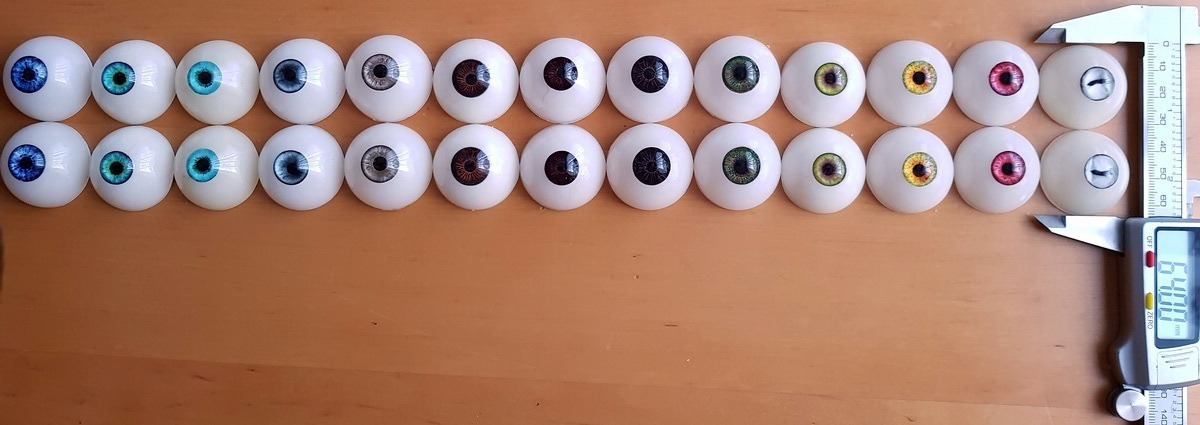 Augen, Ersatzaugenpaar für Doll's Lounge Puppen, Spare Eyes for Lovedolls